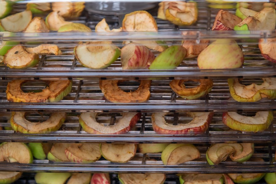 Křížaly - sušená jablka