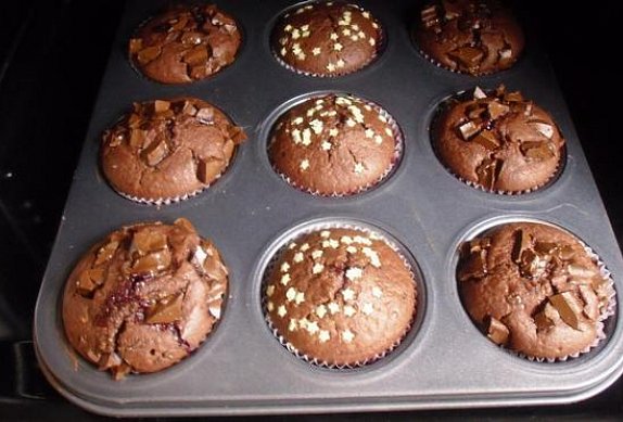 Exkluzivní čokoládové muffiny