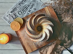 Citrónovo-pomerančová bábovka