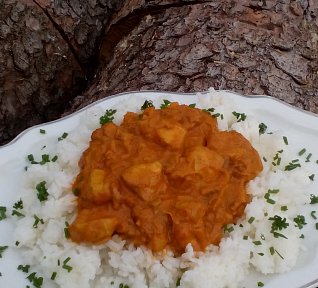 Pikantní kuře s pórkem