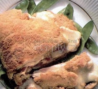 Cordon bleu se sýrem a šunkou