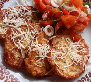 Bramborovo-sýrové placičky nebo vafle