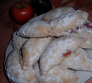 Švestkové (třešňové) šátečky s tvarohem