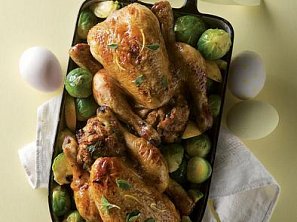 Nadívaná jarní kuřátka