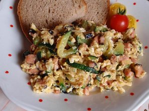 Cuketa s vejci - smaženice