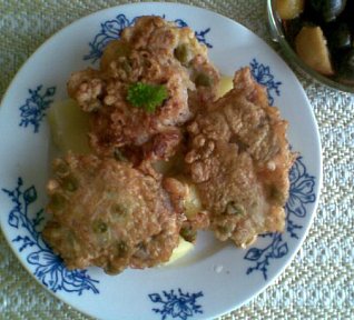 Kuře smažené v pařížském těstíčku