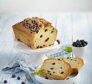 Borůvkový chlebíček