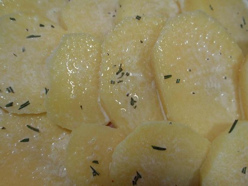 Gratinované brambory (nejen) s fenyklem