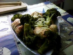 Kuřecí roládky s brokolicí