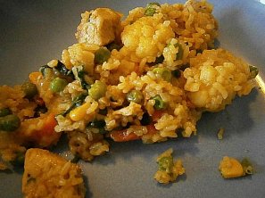 kuřecí pilaf s kari kuřecí pilaf s kari