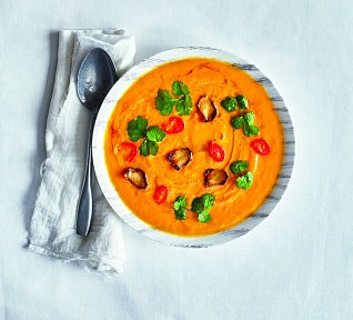 Mrkvový krém se zázvorem