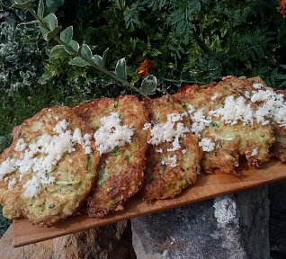 Cuketové placičky s křenem