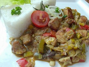 Soté z vepřového masa