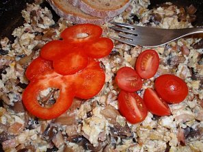 Žampionová smaženice