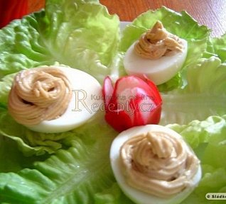 Vejce plněná sýrem