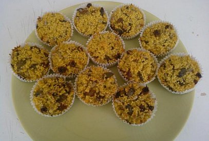 Jáhlové muffiny