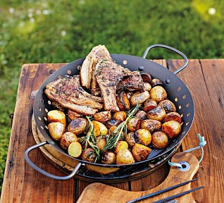 Jehněčí kotlety na bylinkách