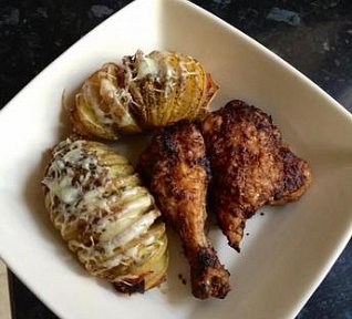 Brambory alá housenka