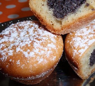 Makové (ořechové) muffiny