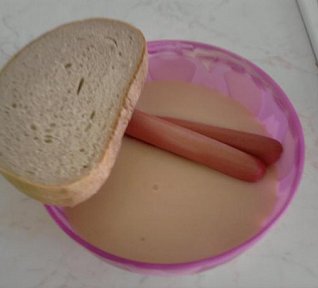 Jemná hrachová kaše