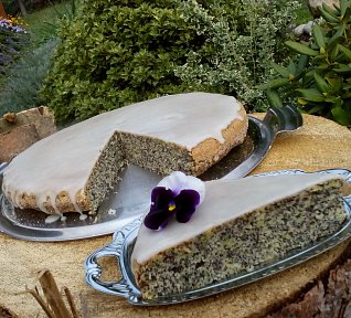 Cuketovo-citronový makovník / makovec