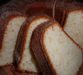 Citronová bábovka z pomazánkového másla