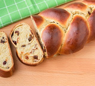 Vánočka z domácí pekárny