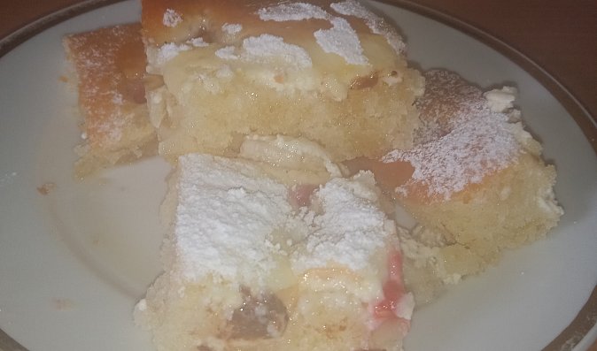 Hrnková buchta s ovocem