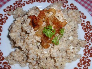 Chuďasovy kroupy s vejci