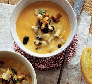 Podzimní houbovka s dýní