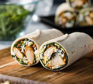 Tortilly s kuřecím masem