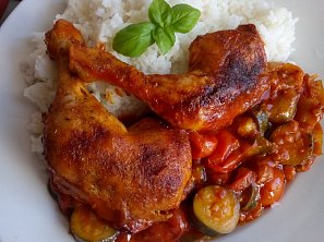 Kuře / králík na zelenině (nejen) z remosky Kuře / králík na zelenině (nejen) z remosky