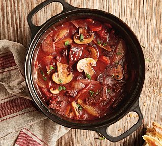 Hovězí bourguignon