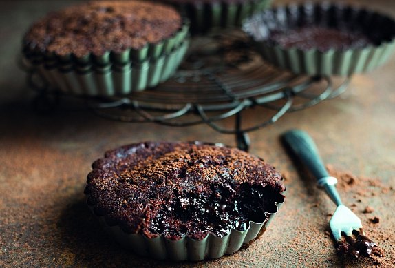 Čokoládový pečený pudink