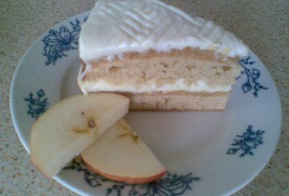Jablečný dort s vaječným likérem