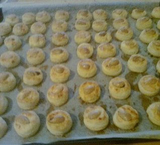 Slavnostní mandlové pagáčiky