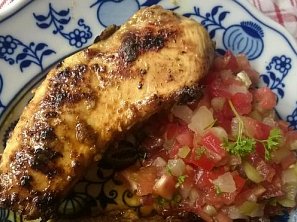 Kuře v hořčičné kari marinádě