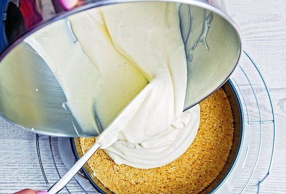 Vanilkový cheesecake