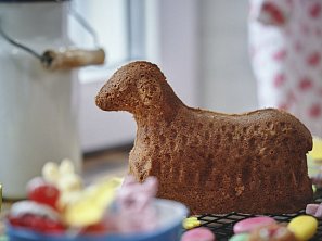 Zdravý tvarohový beránek bez másla