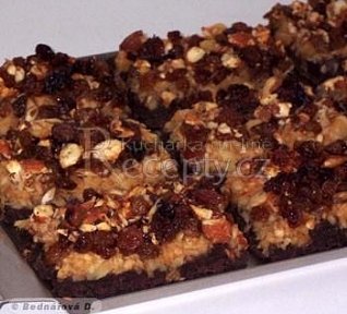 Rozinkové řezy s mandlemi