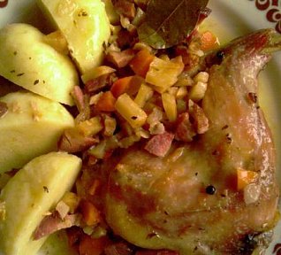 Králík po francouzsku