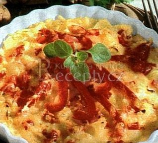 Zapečená bramborová kaše