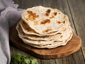 Indický chléb Naan