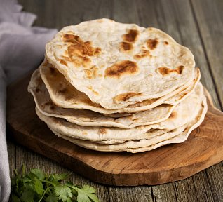 Indický chléb Naan