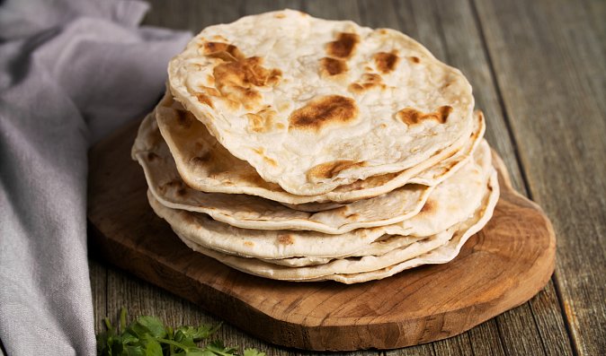 Indický chléb Naan