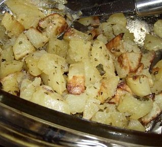 Pečené brambory s bylinkami