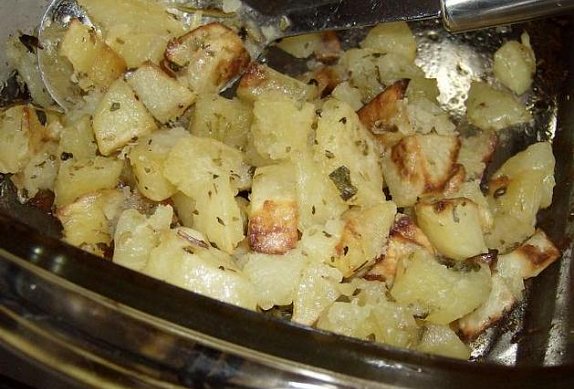 Pečené brambory s bylinkami photo-0
