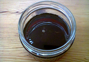 Karamelový sirup, základní recept