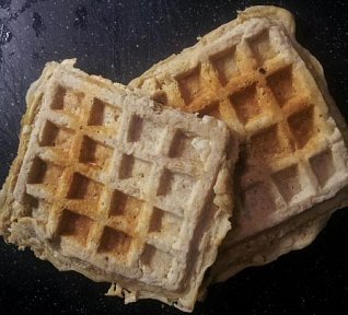 Fitness ovesné vafle