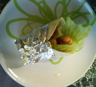 Pikantnější kuřecí tortilla